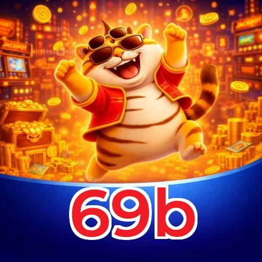 Interface do aplicativo 69b mostrando jogos disponíveis no iOS e Android